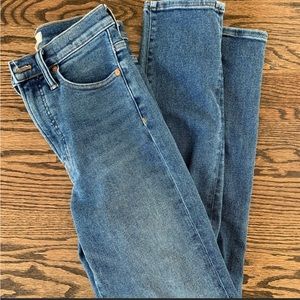 Madewell Perfect Vintage Medium Wash Skinny Jeans